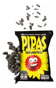 PIPAS GIRASOL TOSTADO GIGANTES 50GRS